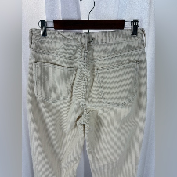 Corduroy Pacsun mom jeans cream Size 27 EUC - Picture 6 of 11